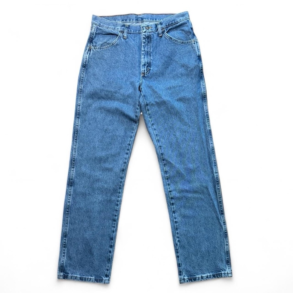 Vintage 90s Blue Rustler Denim Jeans 32x30